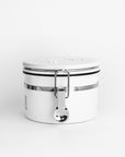 WHISK tea canister / matt white